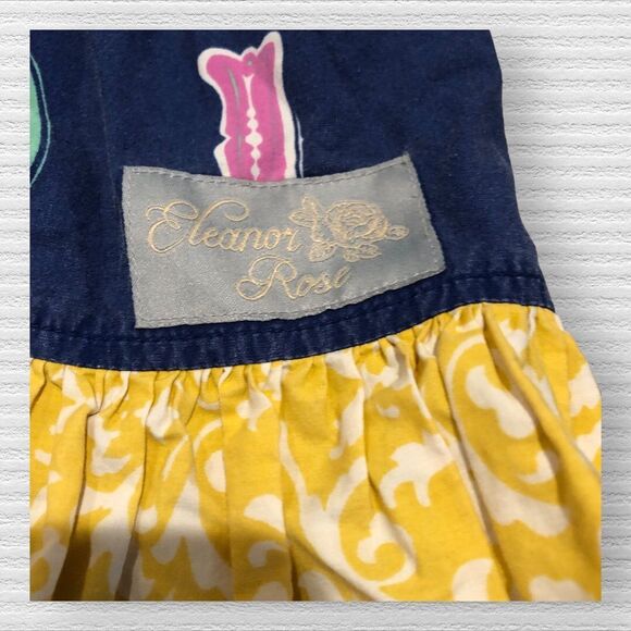 Eleanor Rose | E Is For Elephant | Twirl | Dress Back To School Size 2 - Picture 2 of 4